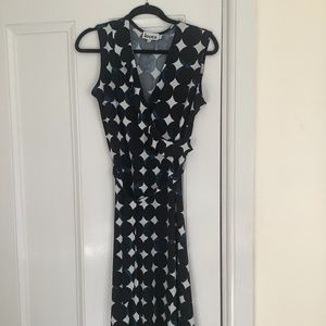 Leota Faux Wrap Dress
